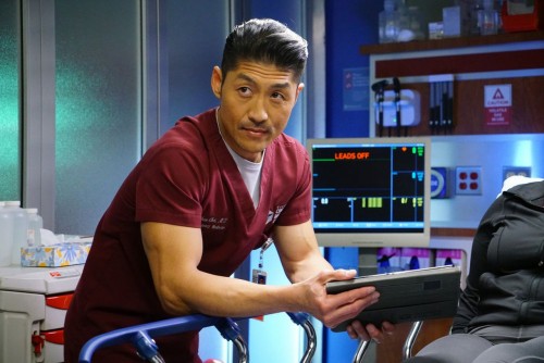 CHICAGO MED -- "In The Name Of Love" Episode 518 -- Pictured: Brian Tee as Ethan Choi -- (Photo by: 