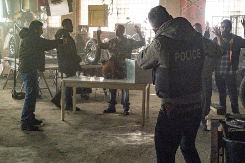 CHICAGO PD -- "Silence Of The Night" Episode 719 -- Pictured: (l-r) Michael OSullivan as Thomas Doyl