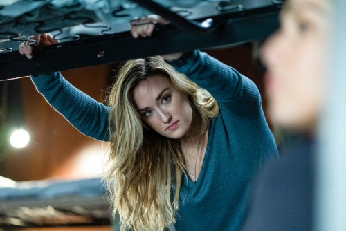 BLINDSPOT -- "Fire & Brimstone" Episode 506 -- Pictured: (l-r) Ashley Johnson as Patterson, Audrey E