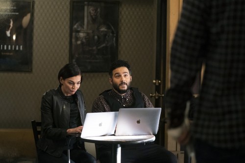 BLINDSPOT -- "Love You to Bits and Bytes" Episode 510 -- Pictured: (l-r) Heather Burns as Kathy Gust