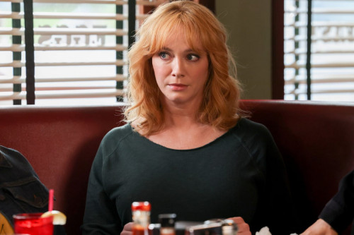 GOOD GIRLS -- "Dave" Episode 404 -- Pictured: Christina Hendrick as Beth Boland -- (Photo by: Jordin