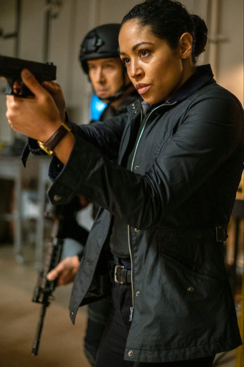 DEBRIS -- "Spaceman" Episode 108 -- Pictured: Riann Steele as Finola Jones -- (Photo by: James Ditti