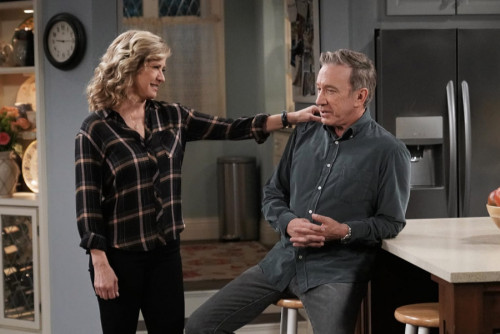 LAST MAN STANDING: L-R: Nancy Travis and Tim Allen in Keep On Truckin, Part Two of the two-part seri