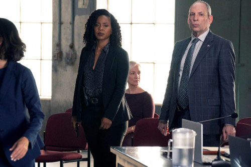 LAW & ORDER: ORGANIZED CRIME -- "High Planes Grifter" Episode 207 -- Pictured: (l-r) Danielle Mon Tr