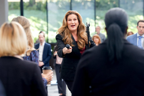 AMERICAN AUTO -- "Employee Moral" Episode 108 -- Pictured: (l-r) -- (Photo by: Jordin Althaus/NBC)