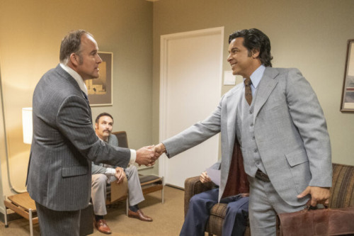 THIS IS US -- Miguel Episode 615 -- Pictured: (l-r) David DeLuise as Bill Lundy, Jon Huertas as Migu