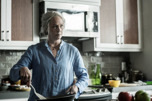 Melissa McBride as Carol Peletier- The Walking Dead _ Season 11 - Photo Credit: Jace Downs/AMC