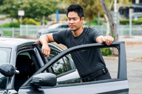 Unraveling  When the team stops the flash-mob robbery of a department store, they fear the crime was