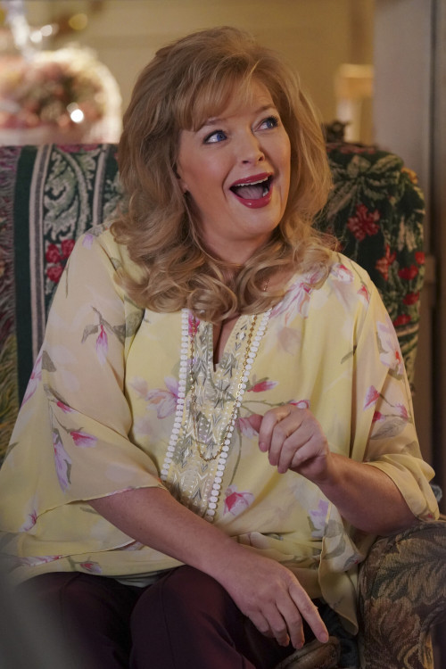 A Baby Shower and Testosterone-Rich Banter  Mary butts heads with Mandys mother, Audrey (Rachel Bay 