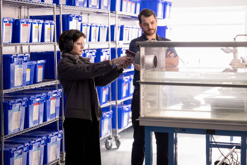 LAW & ORDER: ORGANIZED CRIME -- "The Wild and The Innocent" -- Pictured: (l-r) AinsleySeiger as Dete