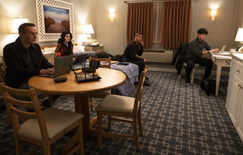 LAW & ORDER: ORGANIZED CRIME -- "Missing Persons" Episode 405 -- Pictured: (l-r) Tate Ellington as D