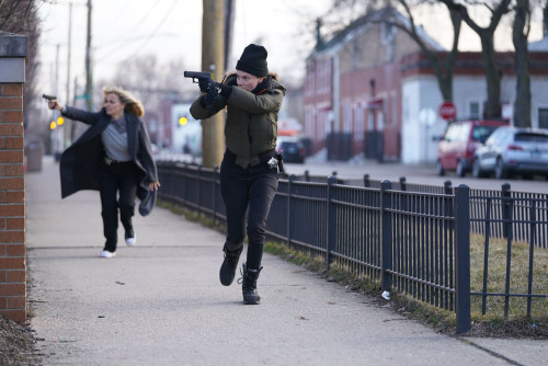 CHICAGO P.D. -- "On Paper" Episode 11008 -- Pictured: (l-r) Bojana Novakovic as Josephine Petrovic, 